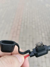 Blade-Type Fuse-Holder Power-Socket In-Line Waterproof Small/medium Car 1set 18/16/14-/..