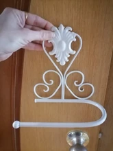 Towel-Roll-Holder Toilet-Paper Bathroom-Accessories Iron Wall-Mount-Rack Vintage Classic