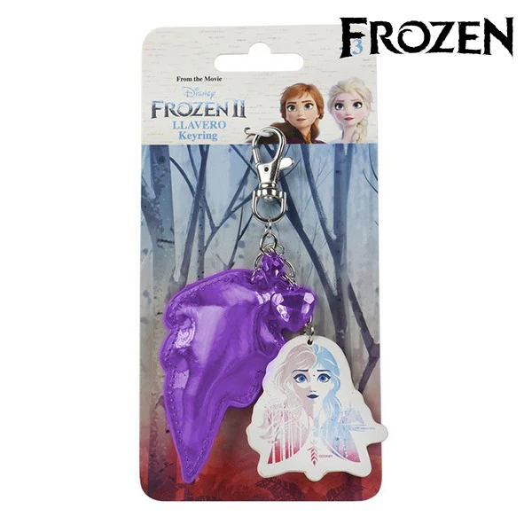 3D Keychain Anna Frozen 74048 Purple photo