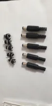 Female Jack Jacks-Socket-Adapter Panel-Mount-Connector Dc-022b-Supply Power-Pin 10pcs