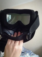 Detachable-Goggle Helmet-Mask Motorcycle-Glasses Ski-Bike Open-Face Uv-Protection 