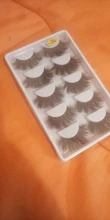 5 par/set de pelo falso de visón pestañas postizas crujientes mullidas gruesas naturales y mullidas hechas a mano utensilios de maquillaje para ojos libres de crueldad