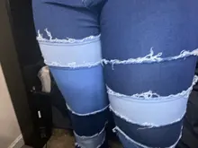 Liooil-pantalones vaqueros acampanados con cintura alta, ropa de calle con bolsillos, Sexy