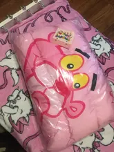 Parka Jacket Padded-Coat Character Women Hooded Spring Winter Cotton Thick White Black