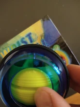 LED bola para la muñeca entrenador giroscopio fortalecedor Gyro Bola de poder ejercitador de brazo máquina de ejercicio gimnasio Bola de poder de equipos de Fitness