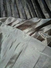 Falda plisada de terciopelo para mujer falda larga clásico informal de cintura alta color gris y coreano para fiesta y escuela 2020