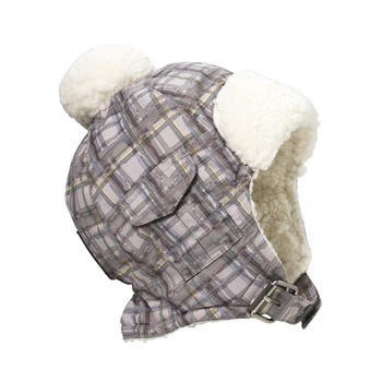 

Elodie beanie-Paris check 2-3y