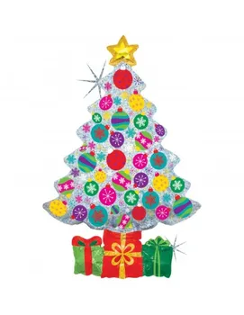 

Balloon Sparkling Ornament Tree Shape 99cm