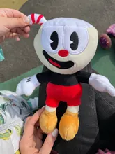 13 estilo Cuphead juguetes de peluche de felpa muñeca Mugman el cáliz suave juguetes de peluche dulce muñeca de dibujos animados para chico regalos de Navidad para niños