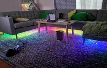 LED luces de tira RGB 5050 resistente al agua lámpara Flexible cinta de Bluetooth Color de sueño luces led 5M10M DC12V Control de la música para la habitación