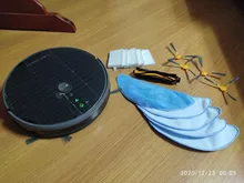 Roller-Brush Robot-Vacuum-Cleaner-Parts C30b/proscenic 800T-FILTER for Hepa-Mops-Set