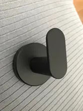 Hook Coat Bathroom Kitchen Single-Robe Black 304-Stainless-Steel Fitting for Keys