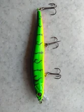 Lures Floating Wobbler Tackle Minnow Fishing-Lure Treble-Hooks Hard-Bait Bass Artificial