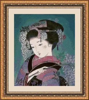 

CROSS STITCH KIT PANDATHREAD CULTURE ASIATICA 30860