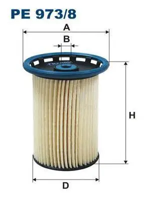 FILTRON PE 973/8 Фильтр топливный VW TOUAREG/PORSCHE CAYENNE 3.0D/4.2D 10