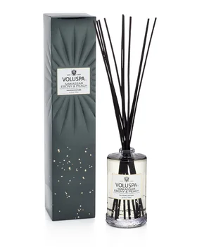 

Aroma Diffuser Voluspa-Makassar Ebony & Peach-Ebony and peach