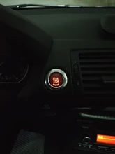 Cubierta de reemplazo de botón de motor de parada de arranque, para BMW X1, X5, E70, X6, E71, Z4, E89, 3, 5 Series, E90, E91, E60, Kit de interruptor de tapa embellecedora de anillo