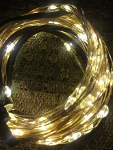 Led-Light Photo-Clip Battery-Powered Garland Led Christmas Outdoor Wedding 10M 5M 2M