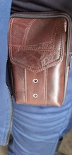 Bolso de cintura de cuero Vintage cinturón Loop Holster llevar teléfono bolsa billetera funda