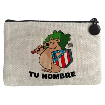 

Purse Atletico Madrid bear and shield customizable with name