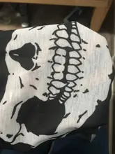 Cara de ciclista máscara de cabeza de Halloween del cráneo bufanda lavable en caliente diadema zapatillas transpirables Bandana deportes al aire libre de equipos