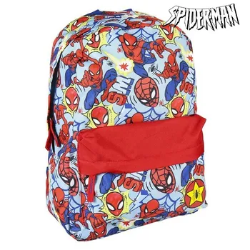 

School Bag Spiderman Red Blue