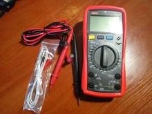 UNI-T-multímetro Digital UNI T, valores eficaces verdaderos UT890C UT890D + rango Manual AC DC, probador de temperatura de capacitancia, retroiluminación