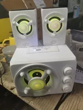 Altavoces de combinación para ordenador barra de sonido envolvente para PC y TV 2021 LED AUX USB con cable inalámbrico Bluetooth sistema de Audio para cine en casa altavoces bluetooth parlante altavoz home theater