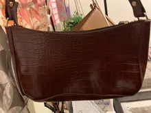 De moda patrón de cocodrilo bolsos de Baguette de la PU bandoleras de piel para mujeres 2020 diseño elegante de lujo bolsa de mano de la mujer de viaje