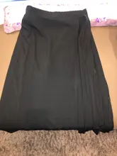 Wide Leg-Trousers Fit-Pants Pleated Spring Autumn Split Black High-Elastic Women Fashion