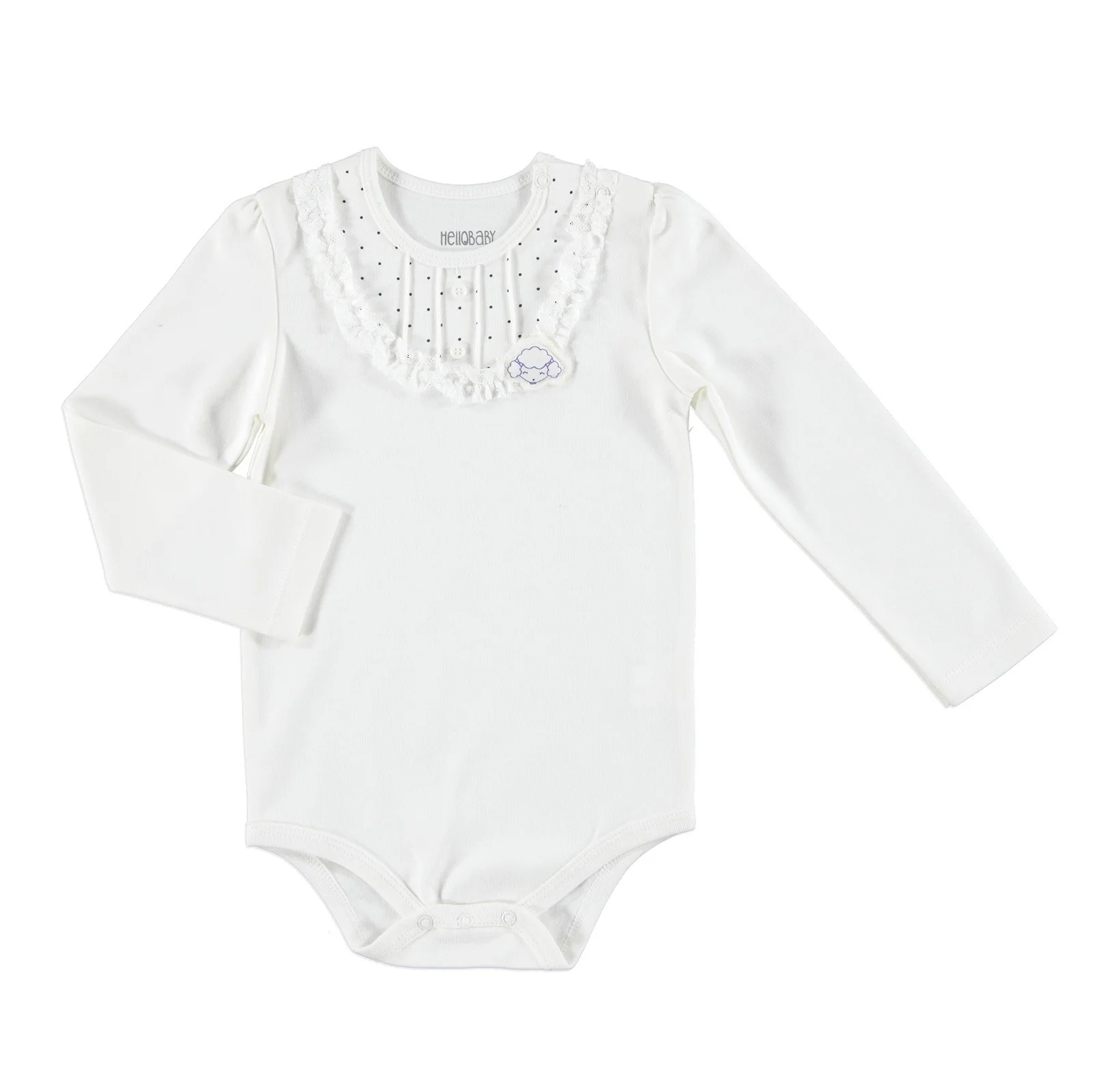 

ebebek HelloBaby Chic Sheep Baby Long Sleeve Bodysuit