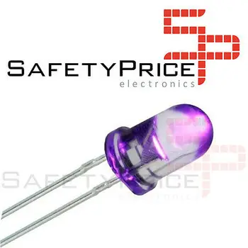 

Kit 25 LED diodes 5mm UV Arduino, electronic insolator