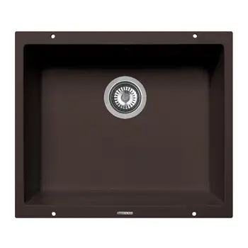 

Kitchen sink Zigmund & shtain Integra 500 Swiss chocolate brown granite