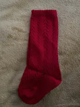 Calcetines de malla de algodón transpirables para bebés, medias de tubo medio para recién nacidos, calcetines de estilo español hasta la rodilla, 3/4