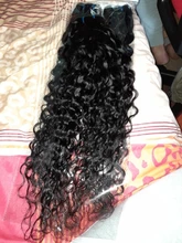 IWISH-mechones de cabello ondulado al agua, extensiones de cabello brasileño Remy de 30 pulgadas, mechones de cabello humano ondulado rizado, 1/3/4 Uds.