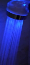 Shower-Head Temperature-Control Pressurized Water-Saving Handheld Anion Big LED Colorful