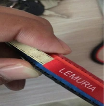 Lemuria Legend-raqueta de tenis de mesa Carbo, con mango FL o CS, hoja de Ping Pong con granos de goma