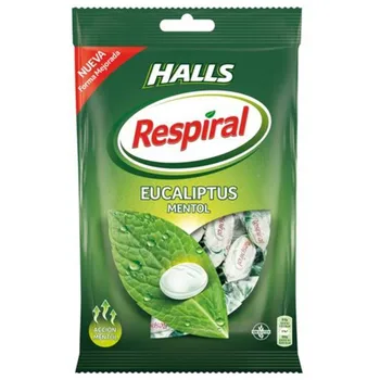 

Halls Respiral eucalyptus menthol, 150g