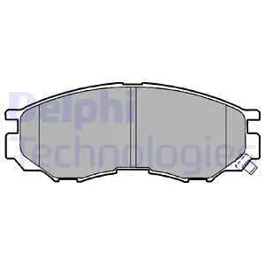 Колодки дисковые п.\ Mitsubishi L200/L300/Space Gear 2.0i-2.5D/T