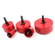 Bi-metal M42-sierra perforadora de acero, 16-200mm, para brocas de corte de aluminio, hierro, acero inoxidable, Plástico