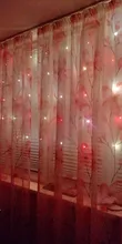 Light USB Window-String-Lights Led Curtain Remote-Control Party-Decoration Fairy-Christmas-Garland
