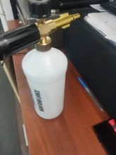 Generador de espuma para nieve, boquilla de espuma para pistola de jabón, espuma de lavado para coche BOSCH, arandela de alta presión