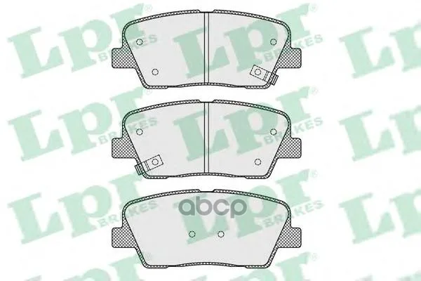 Колодки Тормозные Hyundai Santa Fe(Cm) 2.2d 09-/Kia Sorento(Xm) 09- Задние Lpr 05p1625 Lpr арт. 05P1625