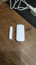 Tuya-sensor de puerta con puerto de recarga de batería, detector de ventana magnética inalámbrico, interruptor magnético, alarma abierta, smart life, AlexaGoogle