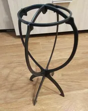 Soporte para pelucas de plástico, accesorio Ajustable y colorido, cabeza de maniquí de 18x36Cm, peluca plegable soporte para pelucas, 1 unidad