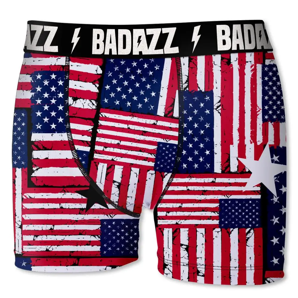 CRAZY BOXER BADAZZ боксер набор из 5 единиц печатных для мужчин