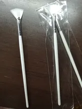 Mask-Brushes Long-Handle Professional Skin-Care-Mask Fan-Shape 3pcs for Salon Home