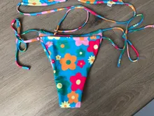 Rinabe-Bikini con estampado Floral para mujer, traje de baño de dos piezas con estampado Floral, cintura baja, 2021