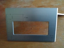 Multifunction Ruler Woodworking-Tools Square Wooden 90-Degree-Gauge Aluminum-Alloy 45