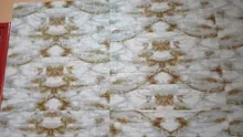 Marble Wallpaper Stickers Bedroom Self-Adhesive Waterproof Home 3D 10pcs for 77x70cm